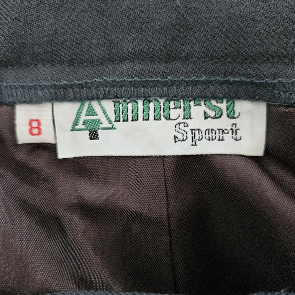 NWOT - Vintage Amherst Sport Wool Skirt - Fully Lined - Picture 7 of 10
